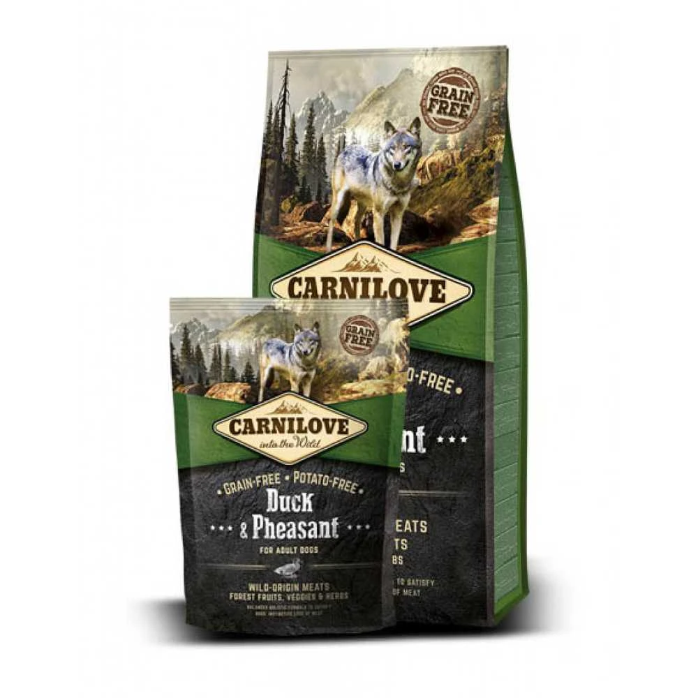 Carni Love Dog su antiena ir fazaniena for Adult 1,5kg