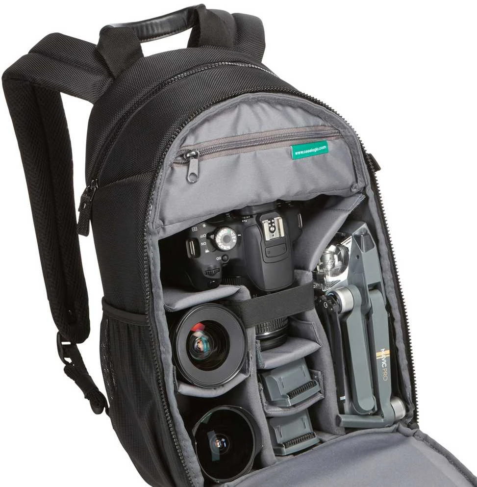 Case Logic BRBP-104-Juodas Dėklas-kuprinė Juoda
