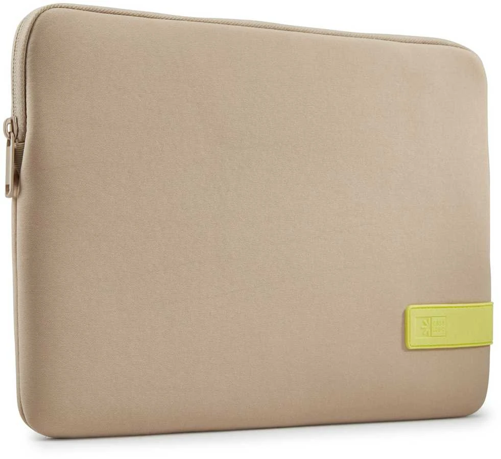 Case Logic 4699 Reflect Nešiojamas kompiuteris dėklas 15,6 REFPC-116 Plaza Taupe/Sun-Lime