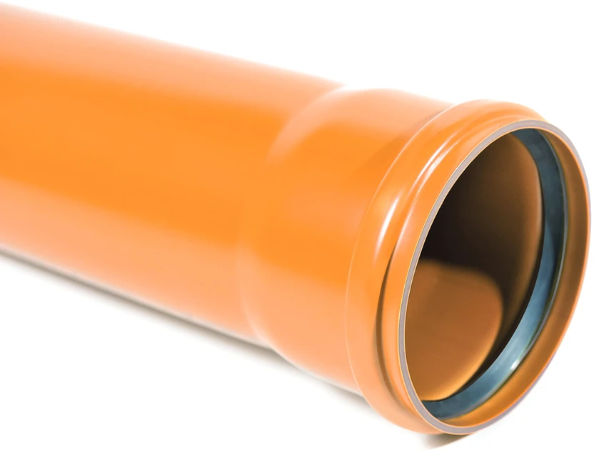 Lauko kanalizacijos vamzdis Wavin, Ø 110 mm, SN4, 1 m