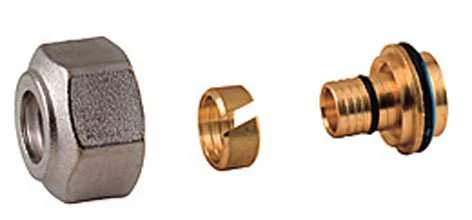 Giacomini adapters ¾", eirokonuss x (16x2)