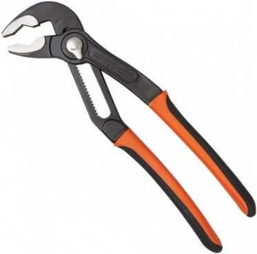 Reguliuojamos santechninės replės 200mm, max 50mm, greitas fiksavimas Bahco