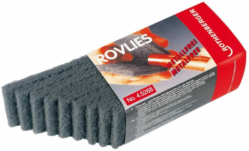 Tekstilinės šveitimo kempinės 130*60mm ROTHENBERGER ROVLIES