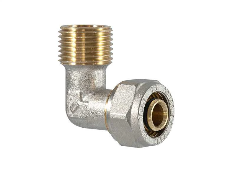 Tdm Brass Užveržiama alkūnė 1075, 1" x 26 mm x 3 mm, išor. sriegis