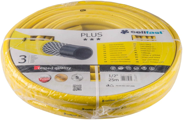 Wąż CELLFAST SODO ŽARNA PLIUS DYDIS: 1/2 "ILGIS: 25m