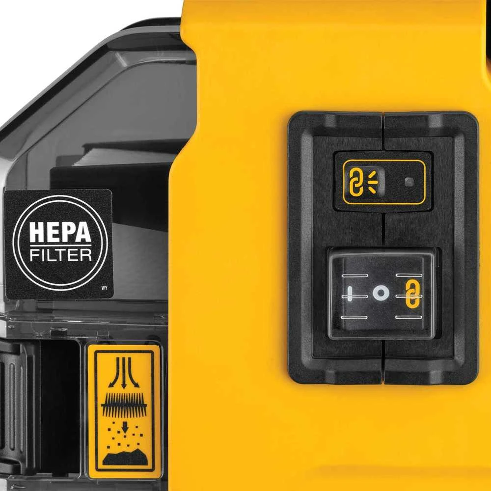 Dulkių surinkimo sistema DeWalt DWH161N-XJ; 18 V; (be akumuliatoriaus ir pakrovėjo)