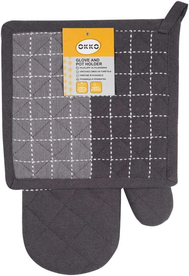 Okko Domoletti GLOVE+OVEN MITT PMM/G14146R 18X31/20X20