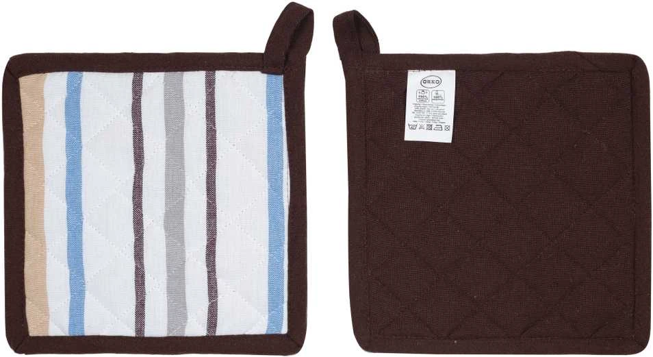 Puodkėlės ir pirštinės komplektas Okko PMM/G14151R, 18 cm x 31 cm, įvairių spalvų