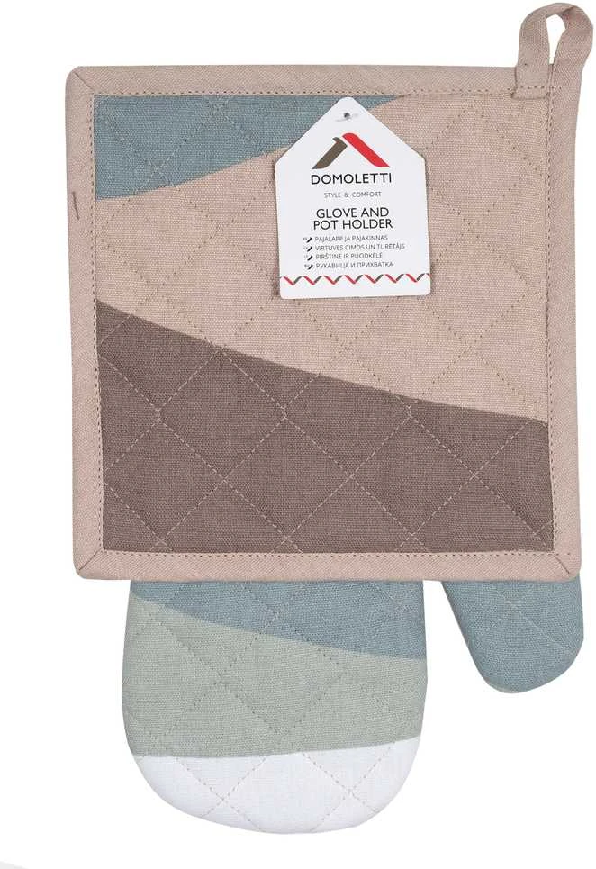 Domoletti GLOVE+OVEN MITT PMM/G14150C 18X31/20X20