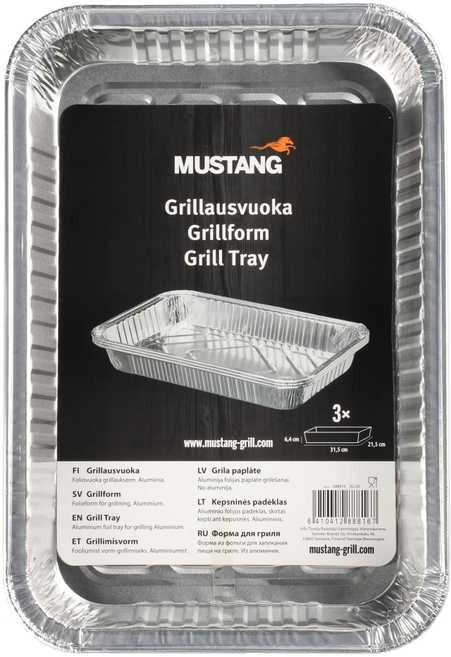 Kepsninės padėklas 31x21cm 3vnt. Mustang