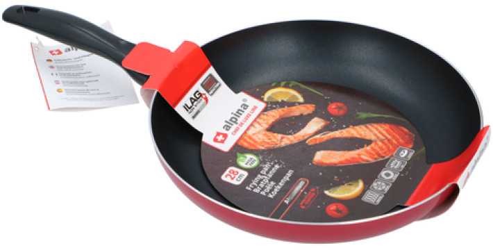 Kepimo keptuvė Alpina 871125218307, 28 cm, aliumininė