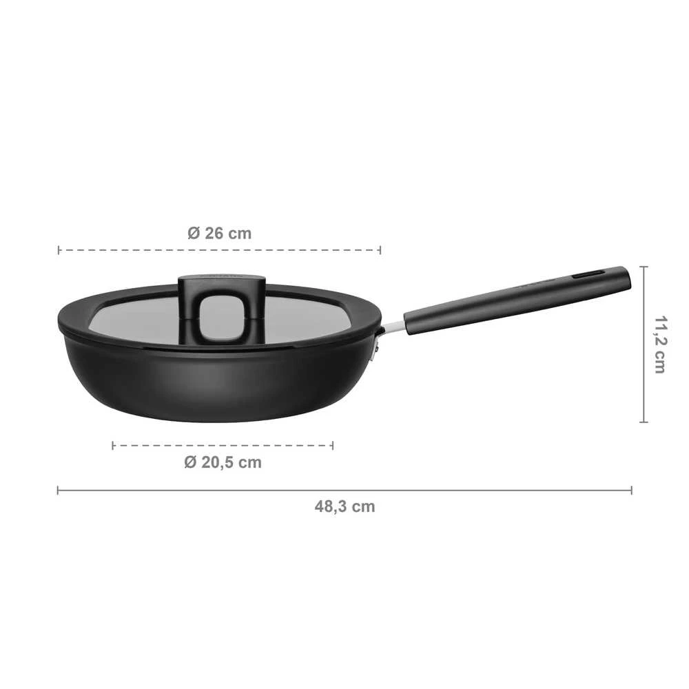 Fiskars HF keptuvė- troškintuvas, 26 cm/2,8L
