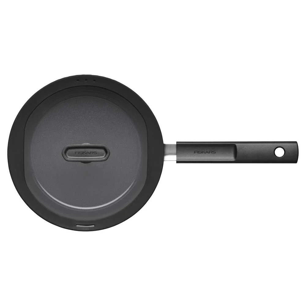 Fiskars Hard Face troškintuvas 28cm su dangčiu