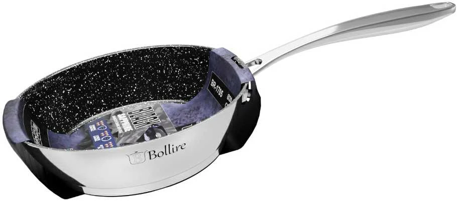 Keptuvė Bollire Juodas Sapphire BR-1705, 20 cm