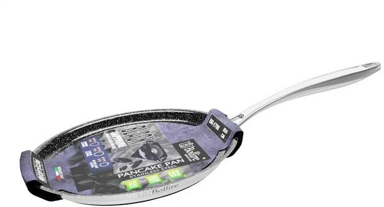 Keptuvė Bollire Juodas Sapphire BR-1708, 24 cm