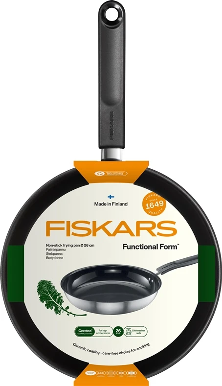 Cepšanas panna Fiskars Functional Form 1072311, 26 cm, nerūsējošais tērauds
