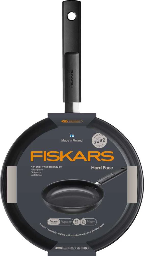 Fiskars Hard Face keptuvė 26cm