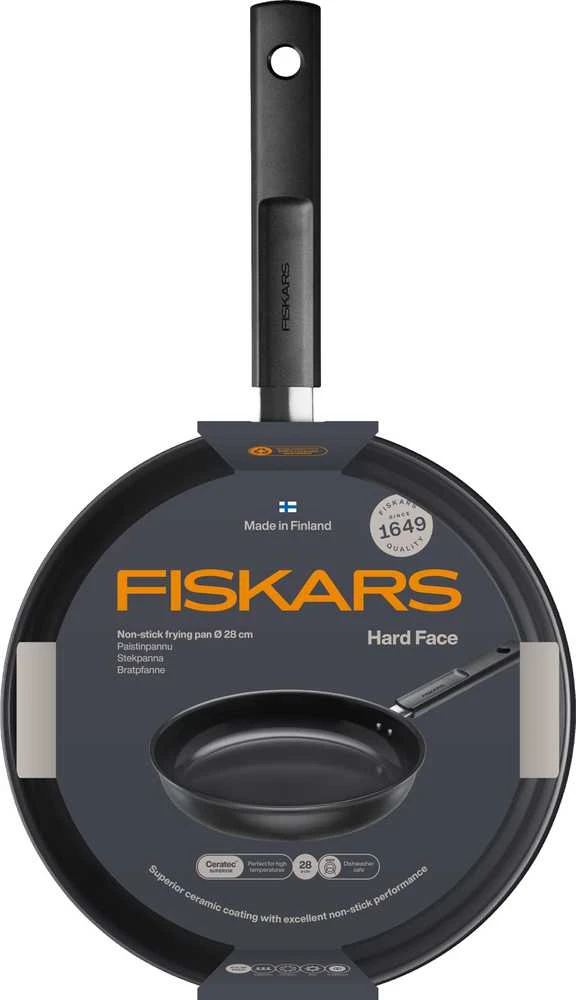 Fiskars Hard Face keptuvė 28cm