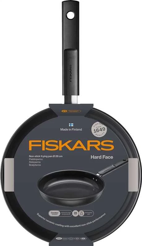 Fiskars Hard Face keptuvė 28cm