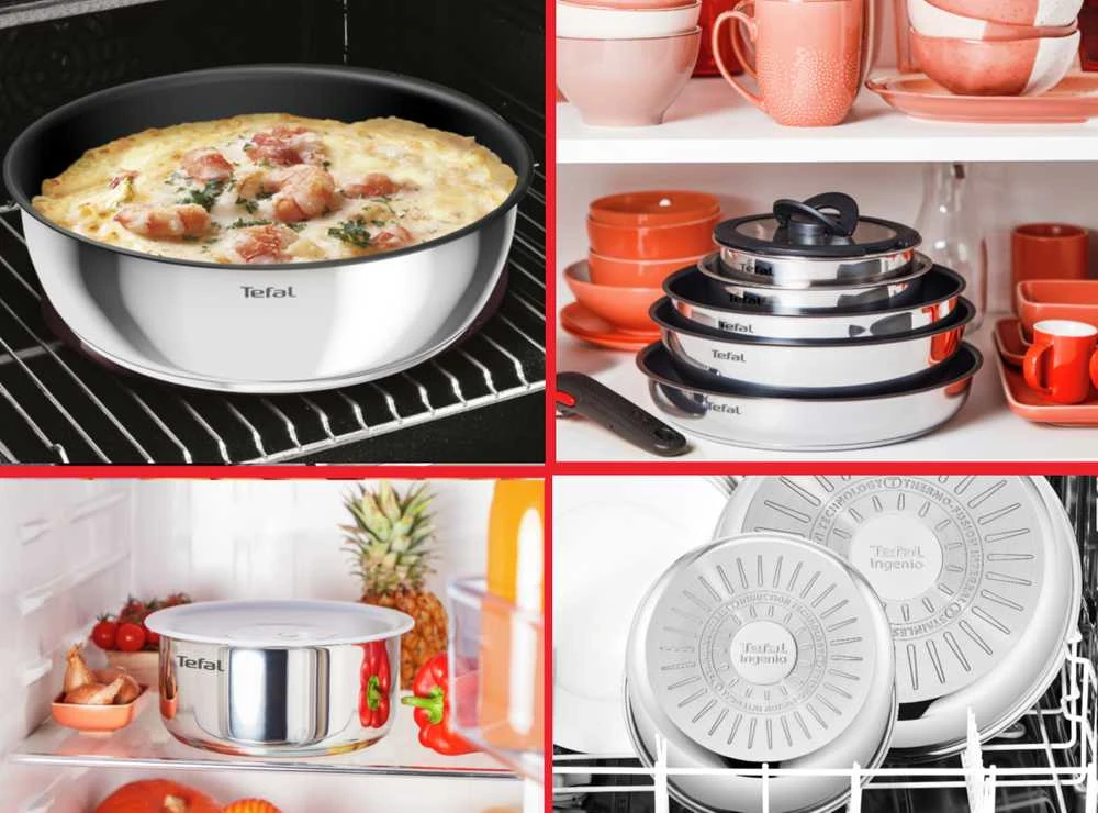 Keptuvė Tefal INGENIO EMOTION, 24 cm, be rankenos (L8973574)