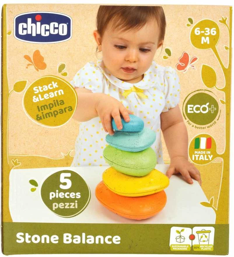 Lavinamasis Žaislas kūdikiams Akmenukų piramidė, CHICCO