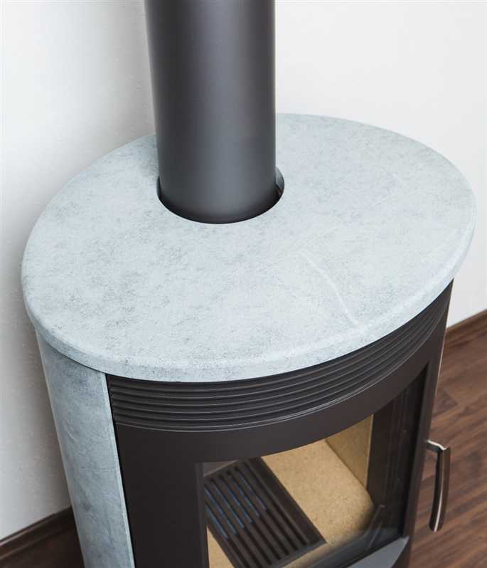 Stove ABX TARTU 5 juodas+soapstone finish. 5 kW