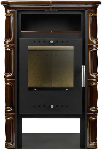 Fireplace stove NORDFLAM VERA BROWN. 6kw