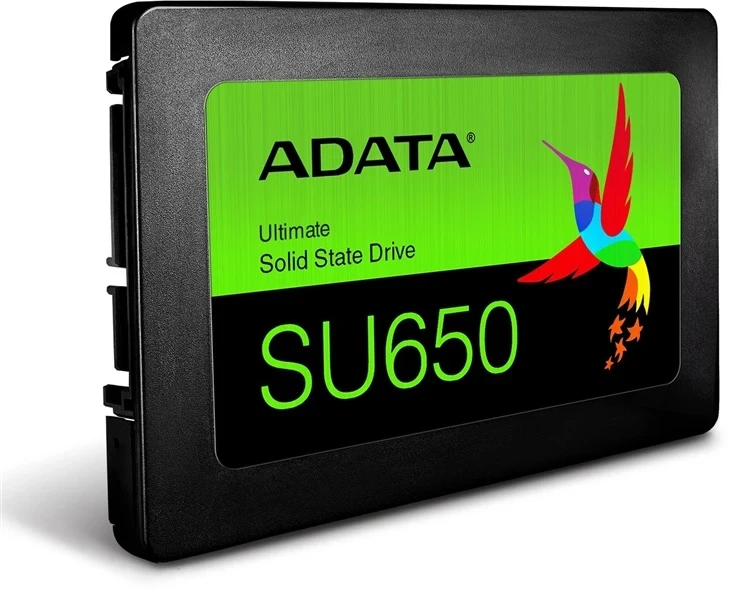 Cietais disks ,SSD, Adata Ultimate SU650. 2.5". 512 GB