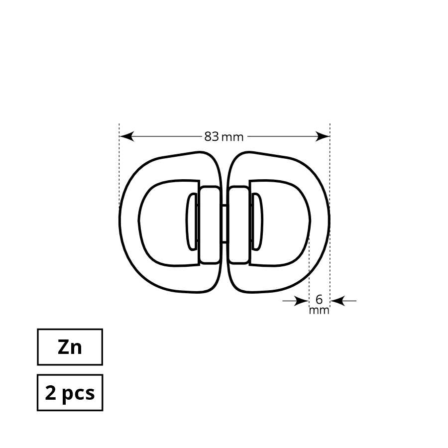 Kilpa Haushalt, 2DD, 6 mm