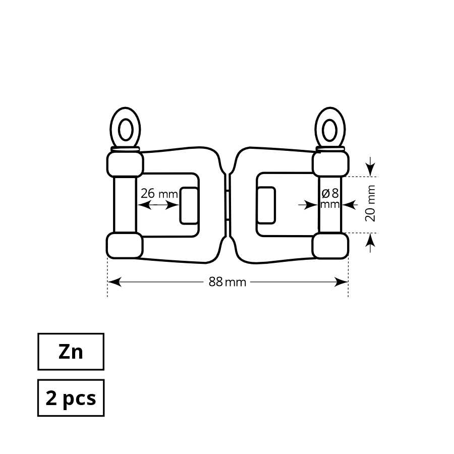 Kilpa Haushalt, 2DD, 6 mm
