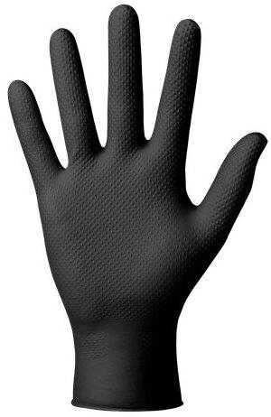 Pirštinės vienk. nitrilinės GRIPPAZ246 "XL" dydis 50vnt.