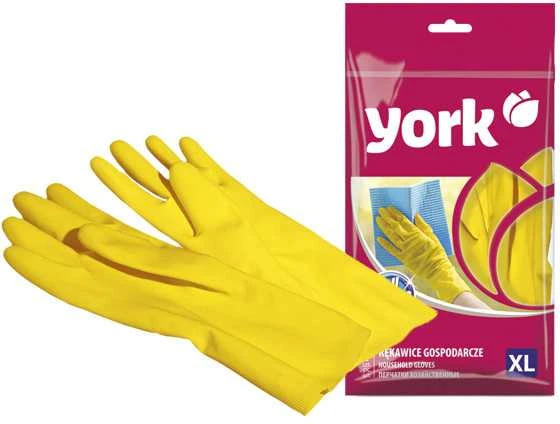„York“ namų apyvokos latekso pirštinės, XL dydis