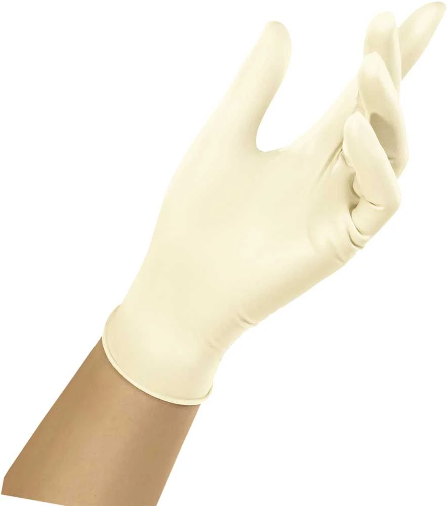 VILEDA Natural Latex natūralaus latekso pirštinės, S/M dydis, 10 vnt.