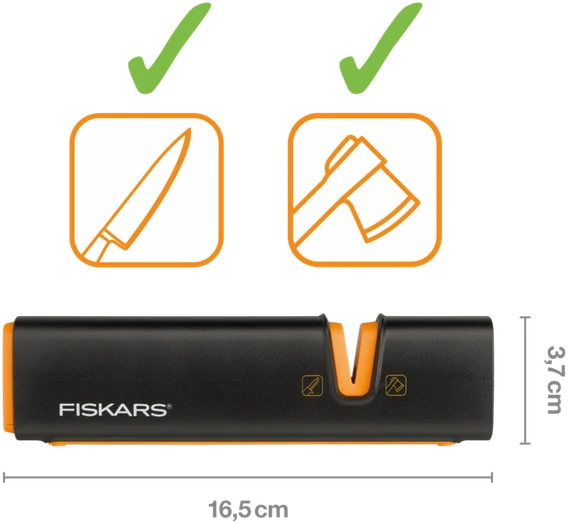 Cirvja asināmais Fiskars 120740/1000601, 165 mm x 92 mm x 40 mm, 0.11 kg