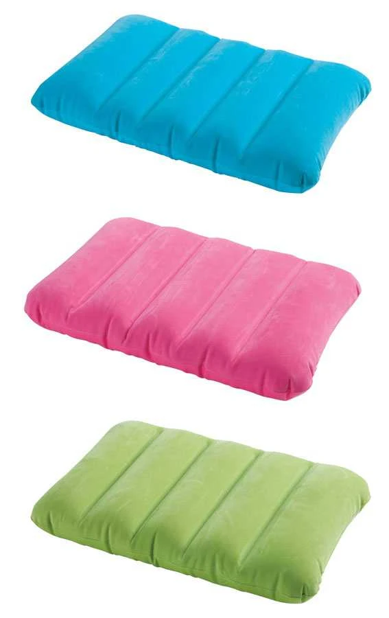 Intex Kidz Pagalvė, 43x28x9 cm, Amžius 3+, 2 Spalvos Intex Pagalvės Kidz 2 Spalvos (Žalias, Žalias)