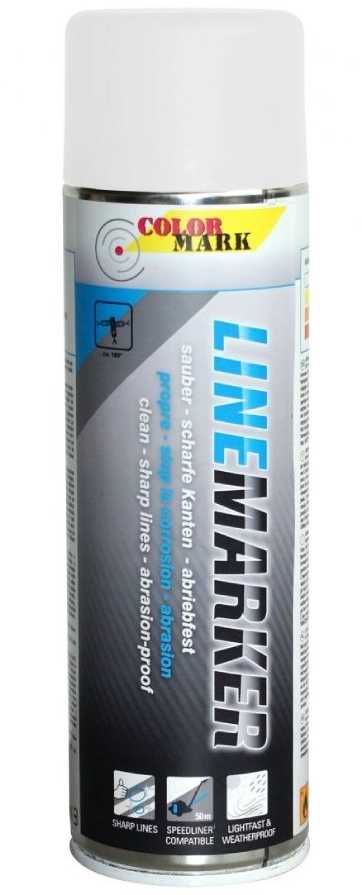 Purškiami markiravimo dažai COLORMARK LINEMARKER, baltos sp., 500 ml