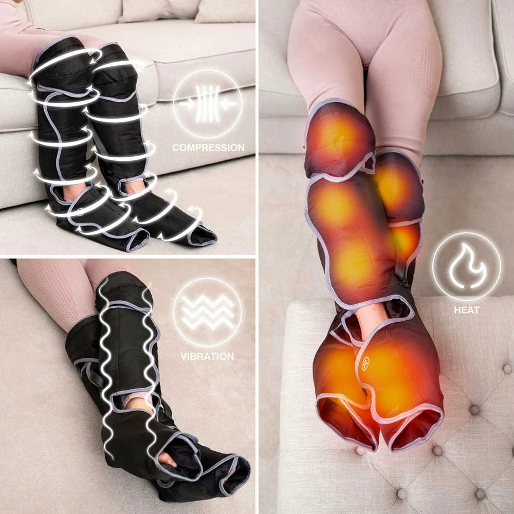 Bodi-Tek Comfort360 oro suspaudimo pusės kojos masažuoklis