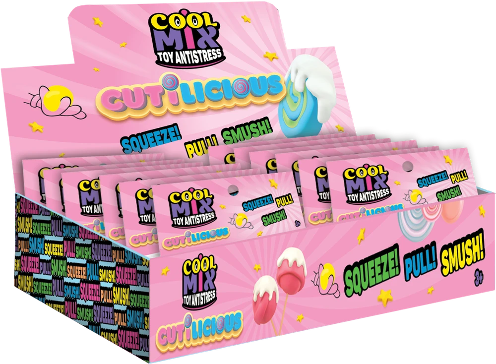 Cool Mix TABA SQUISHY antistresinis žaislas, spurga
