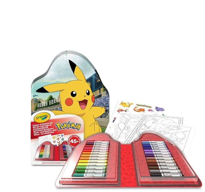 Crayola, Inc. CRAYOLA kūrybinis rinkinys Pokemon, 04-0785