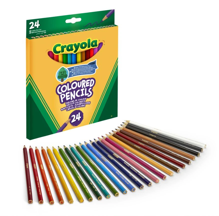 Crayola, Inc. Crayola Spalvoti pieštukai (24 vnt.)