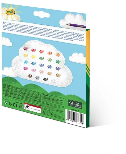 Crayola, Inc. Crayola Spalvoti pieštukai (24 vnt.)
