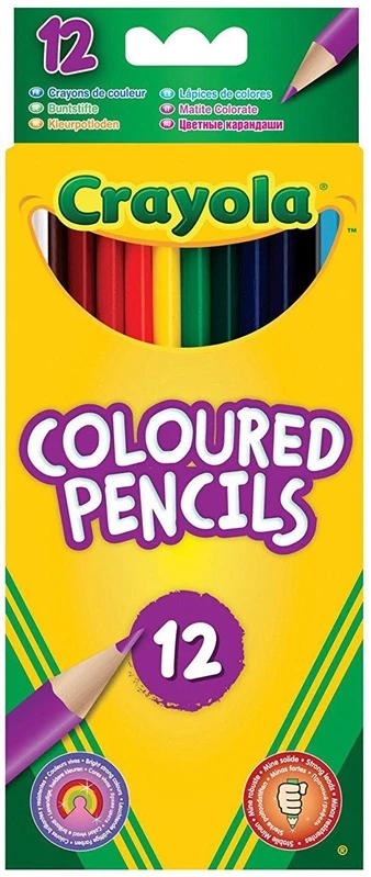 Crayola, Inc. Crayola Spalvoti pieštukai (12 vnt.)