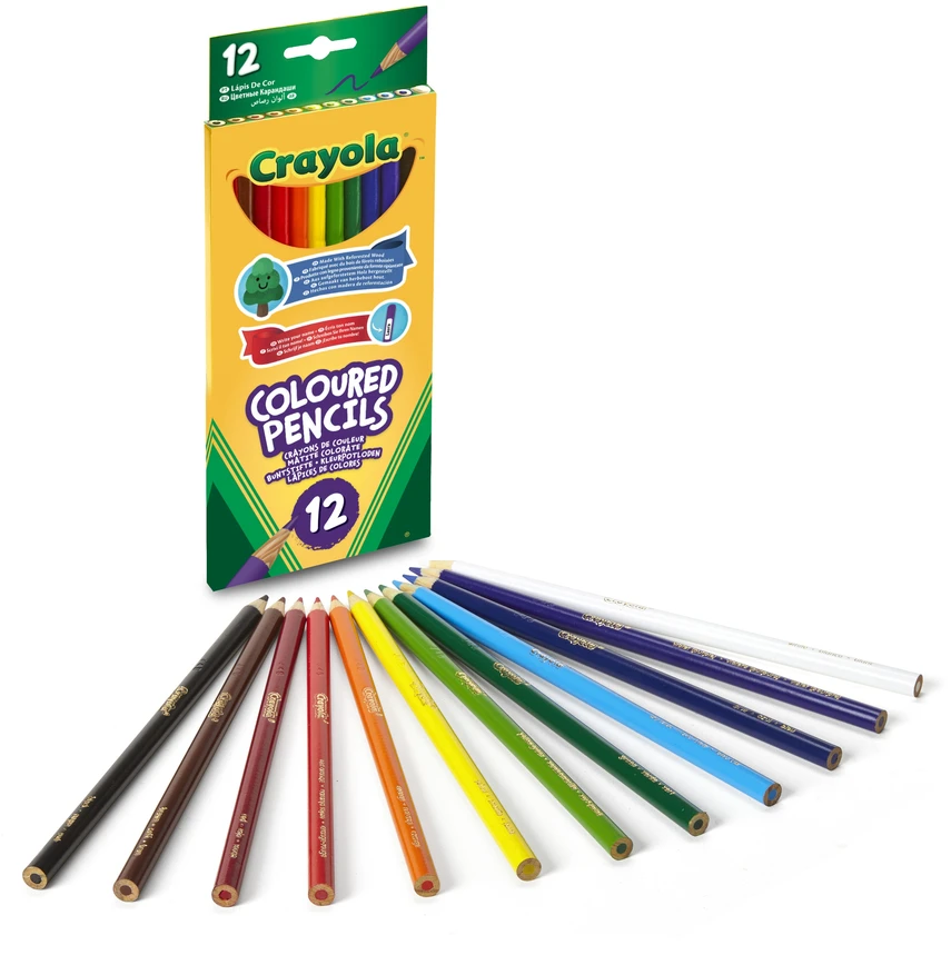 Crayola, Inc. Crayola Spalvoti pieštukai (12 vnt.)