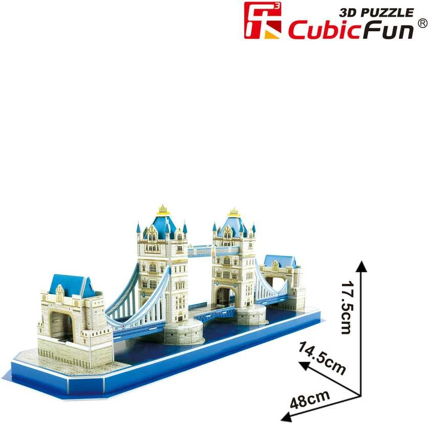 CUBICFUN3D dėlionė „Tauerio tiltas“