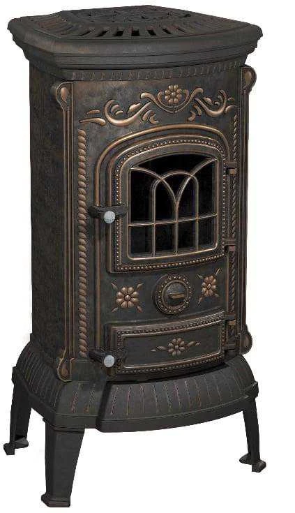 Ketinė krosnelė NORDFLAM VERDO PATINE, 7 kW