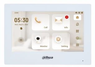 PATALPŲ VIDAUS SKYDELIS VTH2622GW-W IP / Wi-Fi / 2-Wire DAHUA