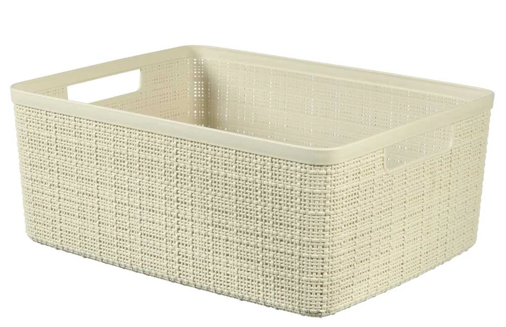 Daiktadėžė Curver, 12 l, balta, 36 x 28 x 15 cm