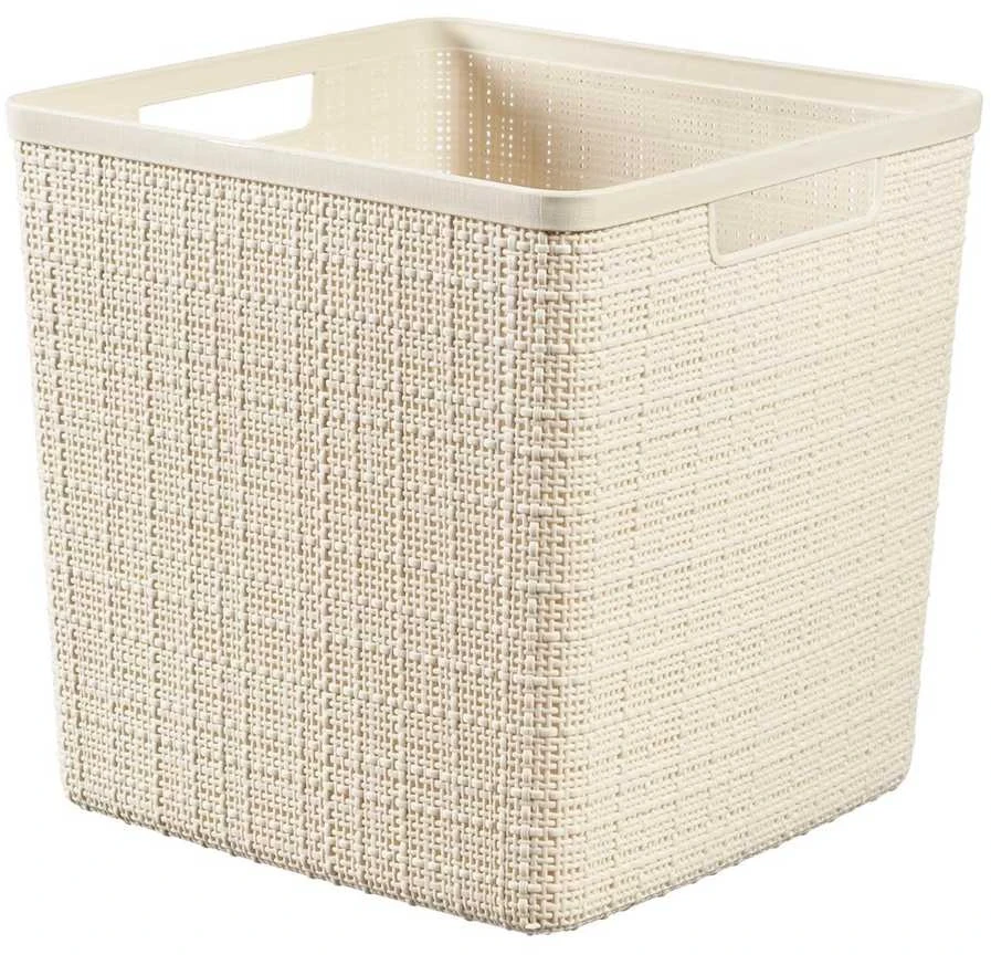 Daiktadėžė Curver, 17 l, smėlio/smėlio/kreminė