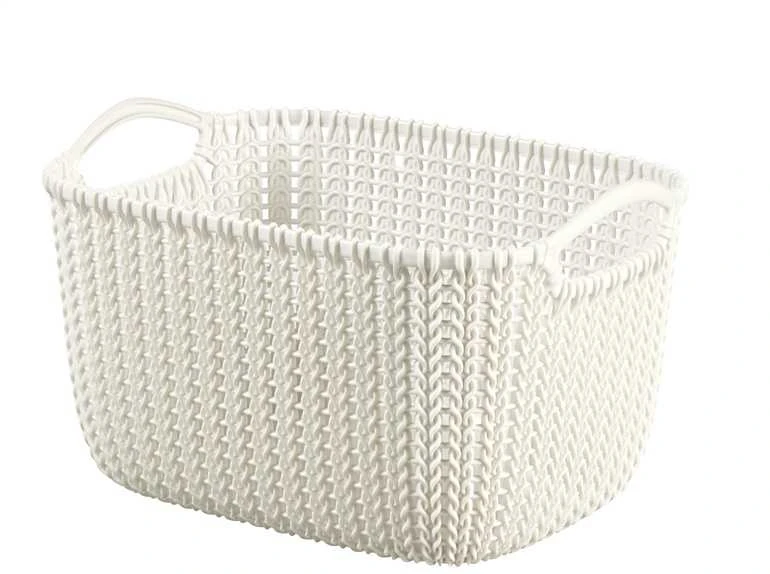 Daiktų krepšelis Curver 226391, 8 l, baltas, 30 x 22 x 17 cm