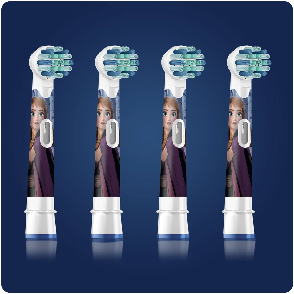 Dantų šepetėlis Braun Oral-B Kids Frozen II elektrinio dantų šepetėlio antgaliai EB10S-4 (4 vnt.)